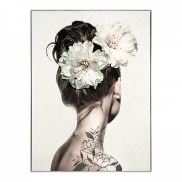 Girl With The Flower Tattoo