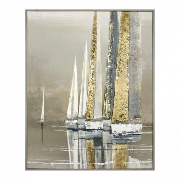 Golden Sails Wall Art