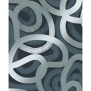 Graham & Brown Graham & Brown Ambire Navy Wallpaper 121460