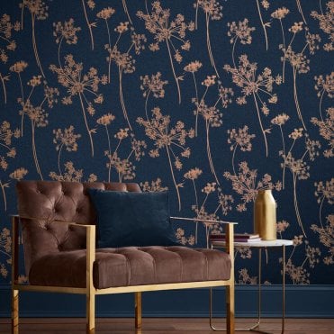 Graham & Brown Anthriscus Dusk Wallpaper 105581