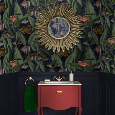 Graham & Brown Aquarium Deep Sea Wallpaper 113939