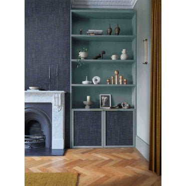 Graham & Brown Armando Navy Wallpaper 124139
