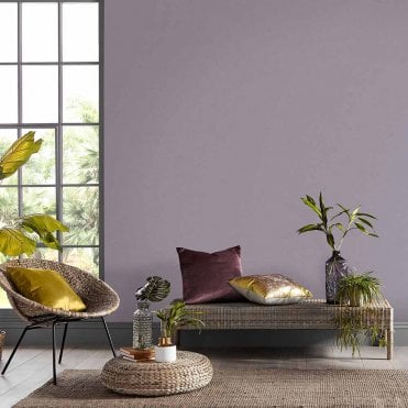 Graham & Brown Blissful Heather  Plain Wallpaper 107630