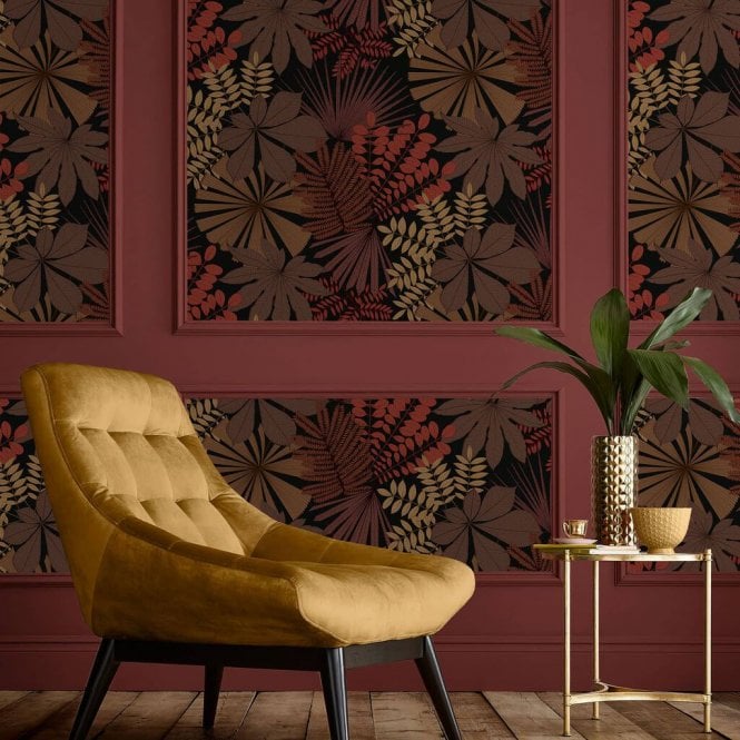 Graham & Brown  Bohemia Alizarin Wallpaper 119666