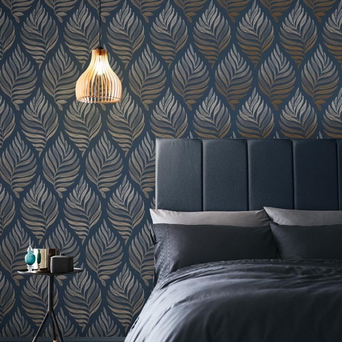 Graham & Brown  Botanica Midnight Wallpaper 105454