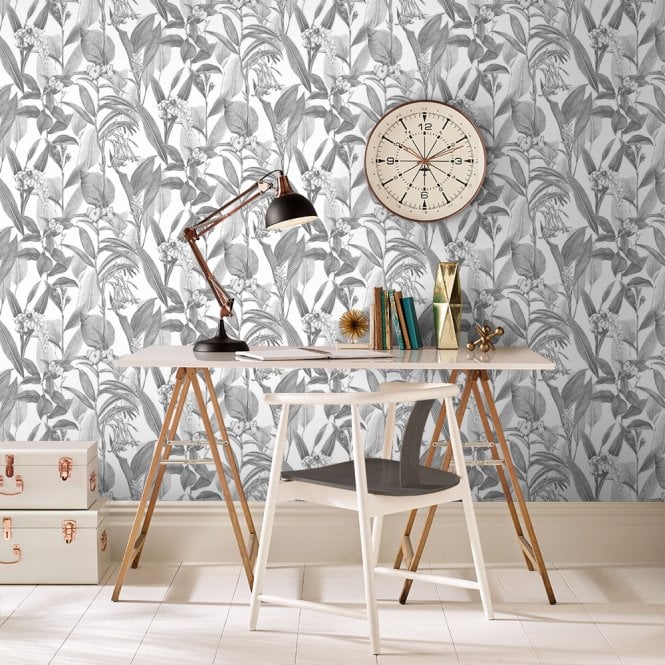 Graham & Brown  Botanical Shadow Wallpaper 103801