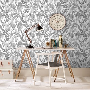 Graham & Brown Botanical Shadow Wallpaper 103801