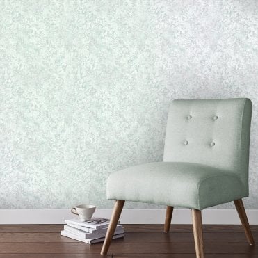 Graham & Brown Botany Iridescent Green Wallpaper 105114