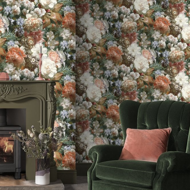 Graham & Brown  Bouquet Wallpaper 107870