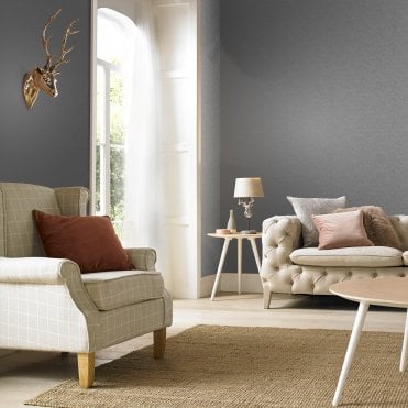 Graham & Brown Chevron Silver Wallpaper 104749