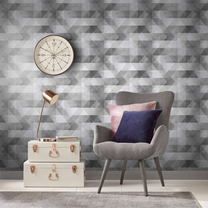 Graham & Brown  Dimension Slate Wallpaper 103662