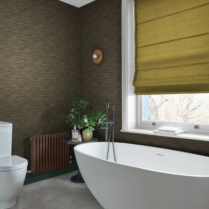 Graham & Brown  Empress Grasscloth Bottle Green Wallpaper 120658
