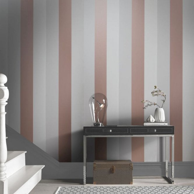 Graham & Brown  Figaro Mink Wallpaper 103530