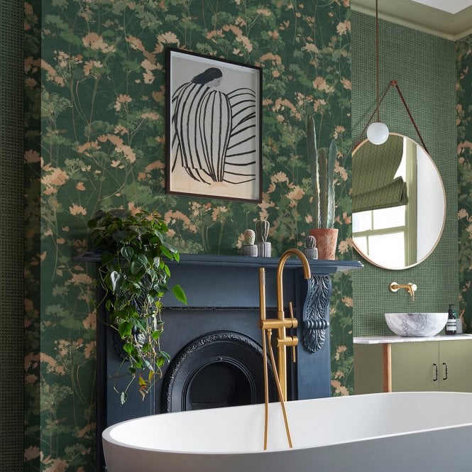 Graham & Brown  Flower Press Palm Wallpaper 124102