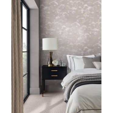 Graham & Brown Flower Press Stone Wallpaper 124108