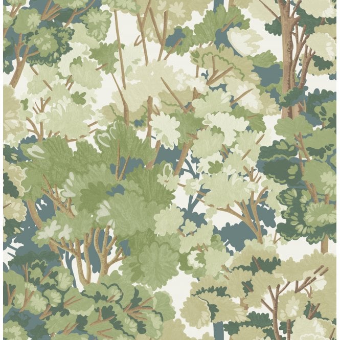 Graham & Brown  Folklore Tree Sage Wallpaper 121452