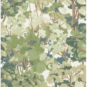Graham & Brown Folklore Tree Sage Wallpaper 121452