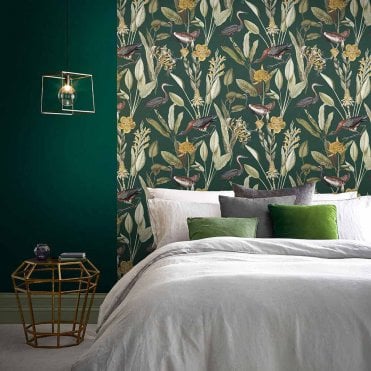 Graham & Brown Glasshouse Green Wallpaper 111719