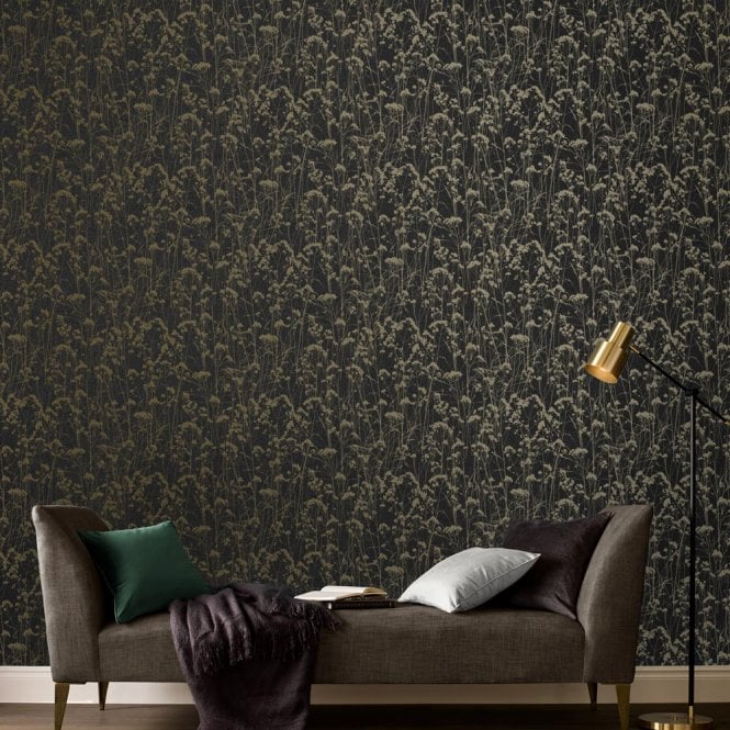 Graham & Brown  Grace Deep Night Wallpaper 105461