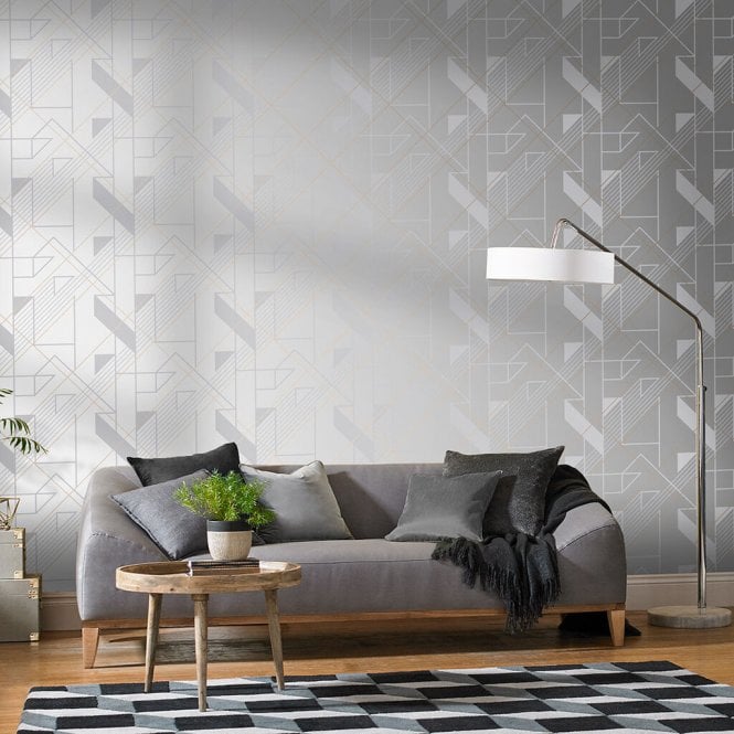 Graham & Brown  Graphic Reflect Wallpaper 105245