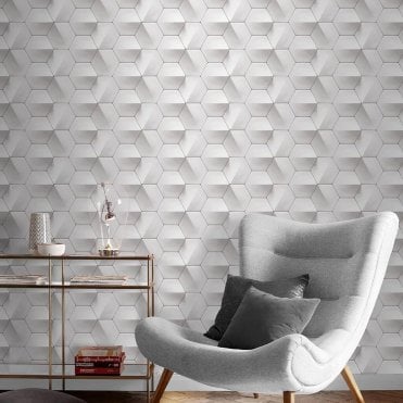 Graham & Brown Hex A Gone Wallpaper 106439