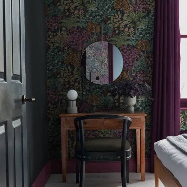 Graham & Brown Jardin Botanico Black Wallpaper 120657