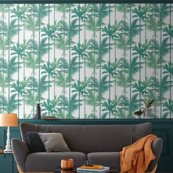 Graham & Brown  Jungle Luscious Green Wallpaper 105913