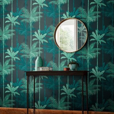 Graham & Brown Jungle Mood Green Wallpaper 105916