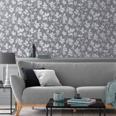Graham & Brown Luna Pepper Wallpaper 113947