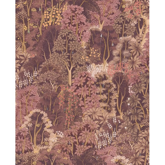 Graham & Brown  New Eden Mulberry Wallpaper 121469