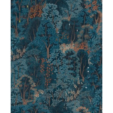 Graham & Brown New Eden Navy Wallpaper 121470