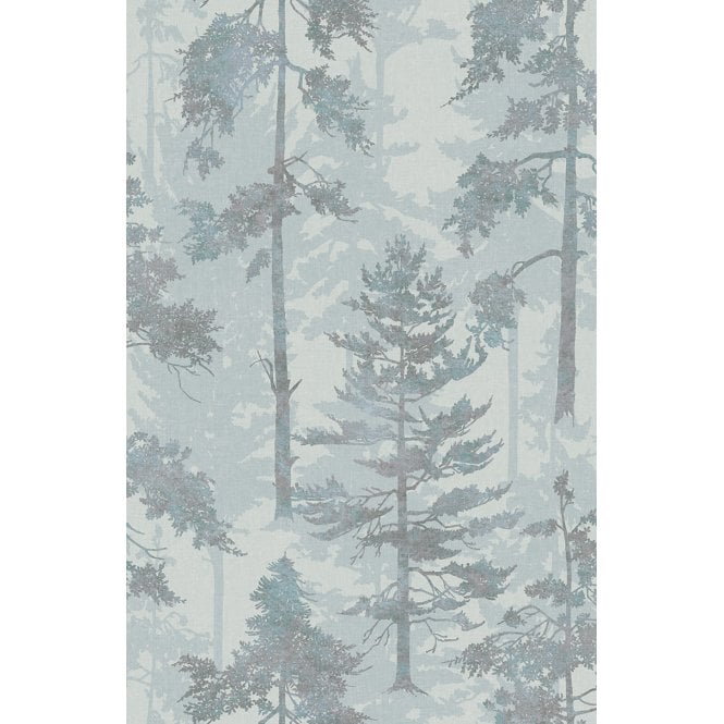 Graham & Brown  Norse Forest Blue Wallpaper 121423