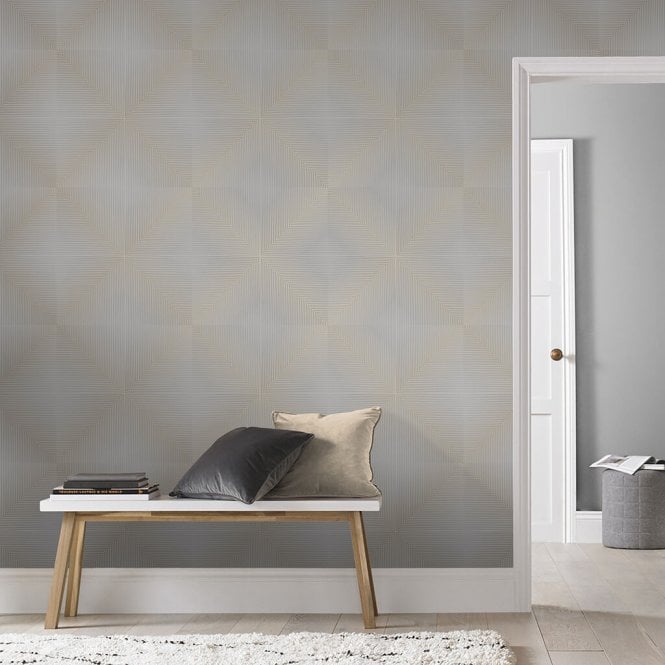 Graham & Brown  Optical Sketch Wallpaper 105253