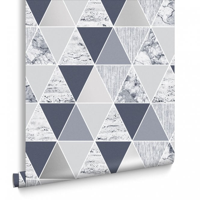 Graham & Brown  Reflections Blues Wallpaper 105906