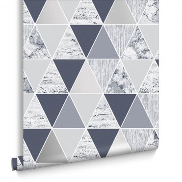 Graham & Brown Reflections Blues Wallpaper 105906