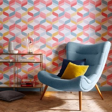 Graham & Brown Retro Brights Wallpaper 104814