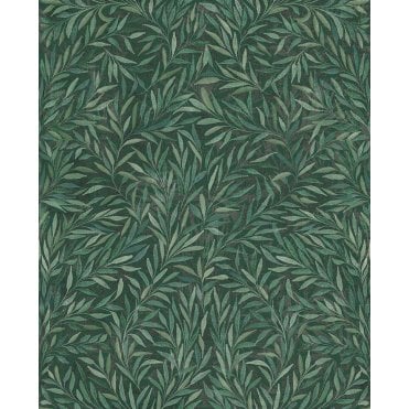 Graham & Brown Salix Leaves Green Wallpaper 121439
