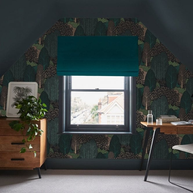 Graham & Brown  Scandiscape Navy Wallpaper 120647