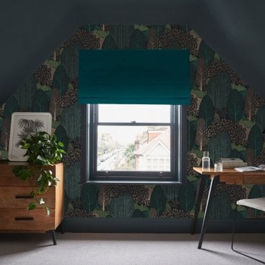 Graham & Brown Scandiscape Navy Wallpaper 120647