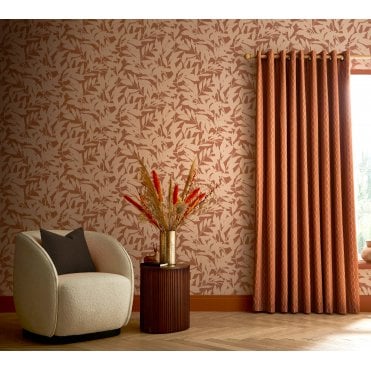 Graham & Brown Shadow Play Clay Wallpaper 124145