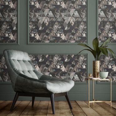 Graham & Brown Timepiece Moonstone Wallpaper 112278