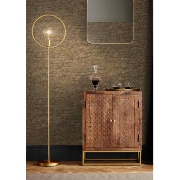 Graham & Brown Vincenzo Gold Wallpaper 124132