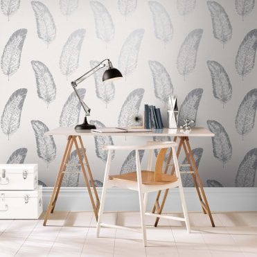 Graham & Brown Volare Dove Wallpaper 105247