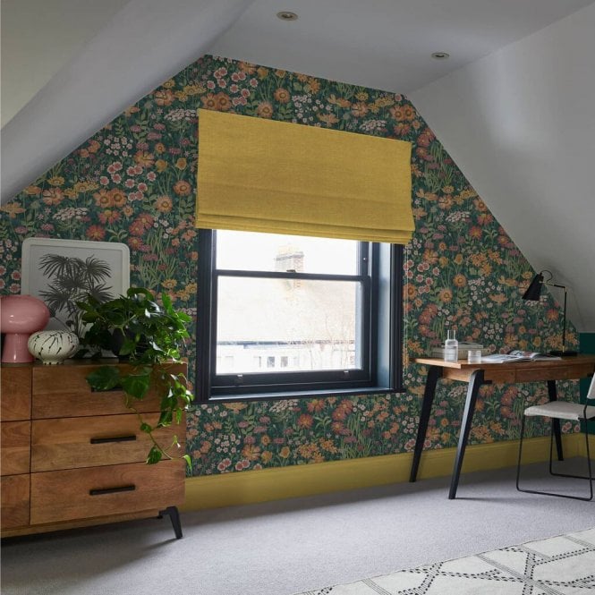 Graham & Brown  Wallflower Emerald Wallpaper 120631