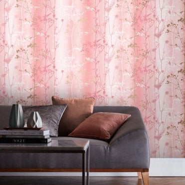 Graham & Brown Wildflower Peony Wallpaper 105895