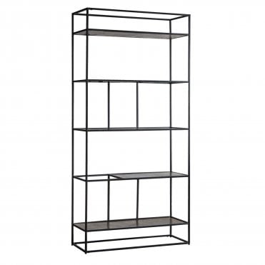 Halstead Display Unit Antique Gold 800mm(w) x 300mm(D) x 1650mm(H)