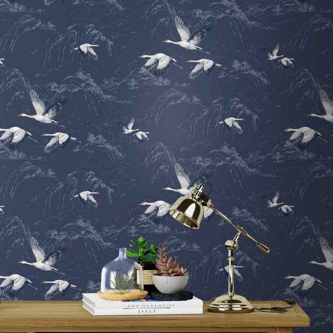 Laura Ashley  Animalia Midnight Wallpaper 114894