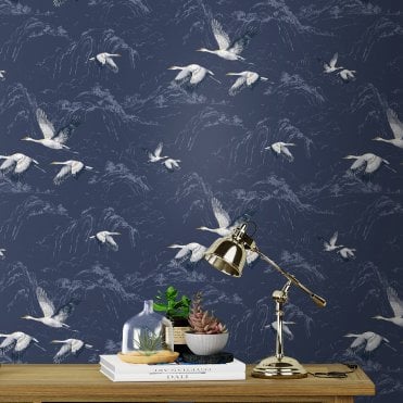 Laura Ashley Animalia Midnight Wallpaper 114894