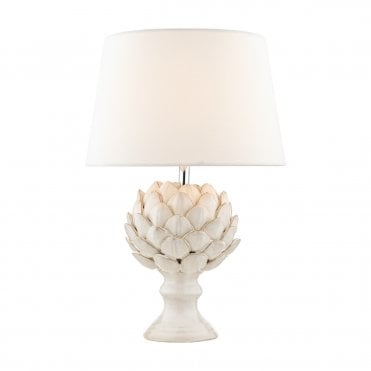 Laura Ashley Artichoke Ceramic Table Lamp With Shade