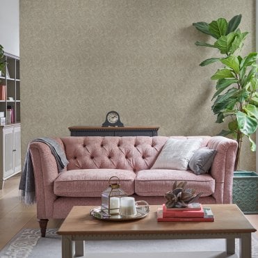 Laura Ashley Barley Natural Wallpaper 113340